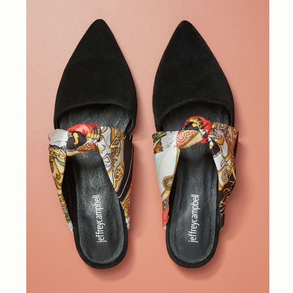 Jeffery Campbell Charlie Bow Mules